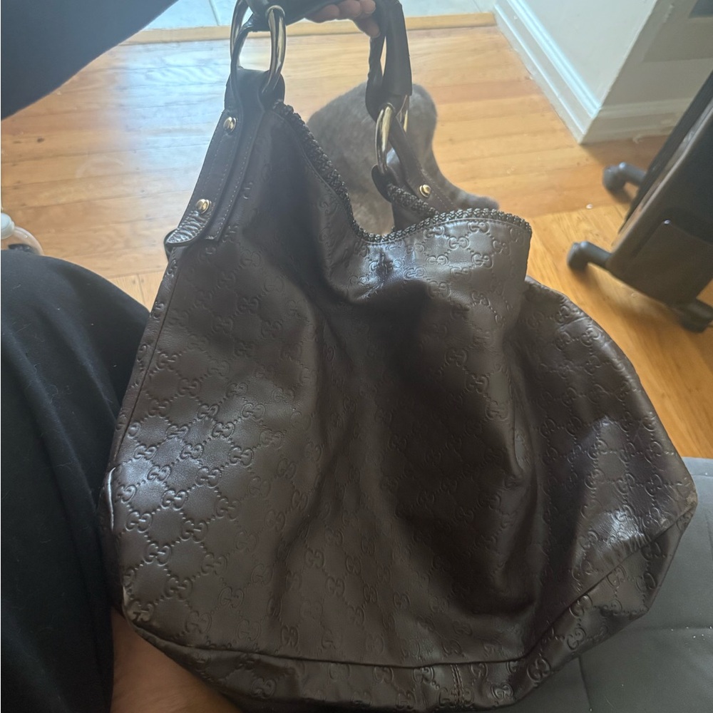 GUCCI Guccissima Medium Horsebit Chain